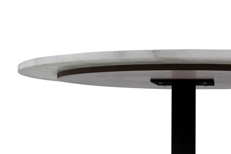 Stabby Spisebord 110x110 cm Rundt - Møbler - Bord - Marmorbord