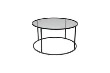 Startis Stuebord 80 cm - Sort - Møbler - Bord - Sofabord & salongbord