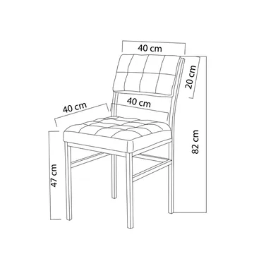 Stedum spisegruppe bord 110 cm + 4 stoler - Vinrød og Valnøtt - Møbler - Bord - Spisegruppe