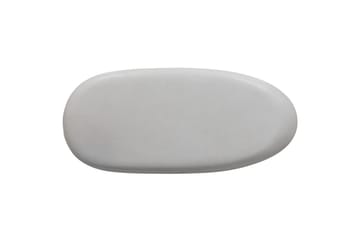 Sten Ovalt Salongbord i Stein med Organisk Steinform - Hvit - Møbler - Bord - Sofabord & salongbord