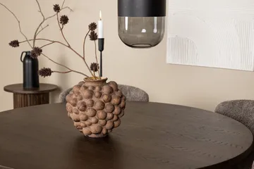 Stone Matgruppe 120 cm Rund med 4 Modesto stoler - Beige - Møbler - Bord - Spisegruppe