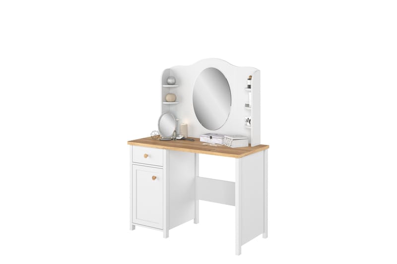 Storys Sminkebord 110x52 cm, Hvit