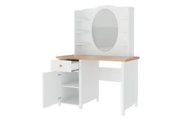 Storys Sminkebord 110x52 cm - Hvit - Møbler - Bord - Sminkebord & toalettbord