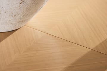 Strada Rektangulært Spisebord 120 cm med Tre- og Eikeutseende - Whitewash - Møbler - Bord - Spisebord & kjøkkenbord