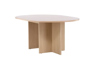 Strada Rektangulært Spisebord 120 cm med Tre- og Eikeutseende - Whitewash - Møbler - Bord - Spisebord & kjøkkenbord