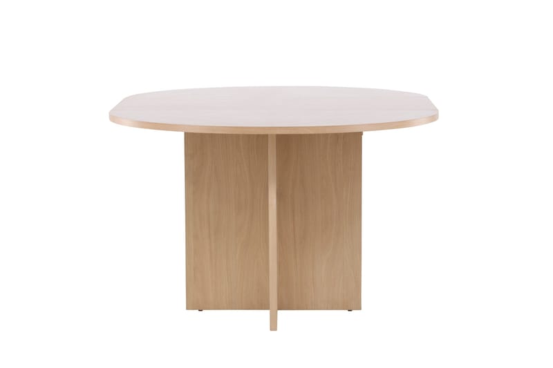 Strada Rektangulært Spisebord 120 cm med Tre- og Eikeutseende - Whitewash - Møbler - Bord - Spisebord & kjøkkenbord