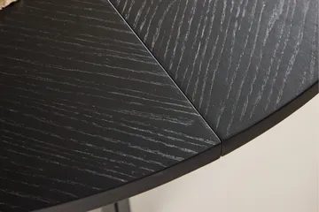 Strada Rektangulært Spisebord 120 cm med Tre- og Valnøttutseende - Svart - Møbler - Bord - Spisebord & kjøkkenbord