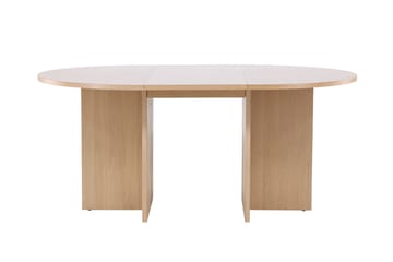 Strada Spisebord 120 cm Rektangulært - Hvitlasert - Møbler - Bord - Spisebord & kjøkkenbord