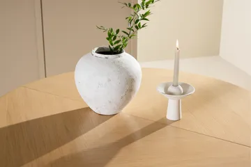 Strada Spisebord 120 cm Rektangulært - Hvitlasert - Møbler - Bord - Spisebord & kjøkkenbord