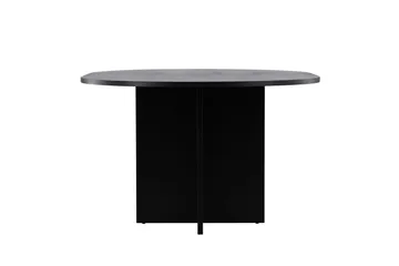 Strada Spisebord 120 cm Rektangulært - Svart - Møbler - Bord - Spisebord & kjøkkenbord