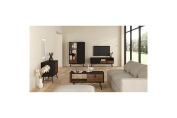 Tadami Sofabord 102 cm - Svart/Natur - Møbler - Bord - Sofabord & salongbord
