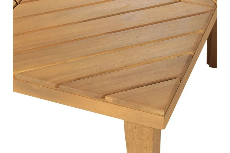 Taviano Sofabord 70x70 cm Kvadratisk - Lysebrun - Møbler - Bord - Sofabord & salongbord