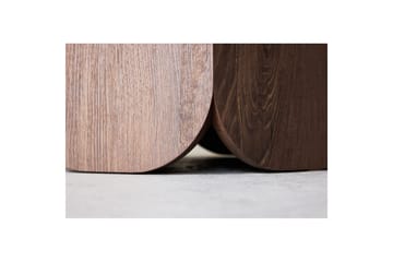 Tekla Sofabord 80 Cm - Mocca - Møbler - Bord - Sofabord & salongbord