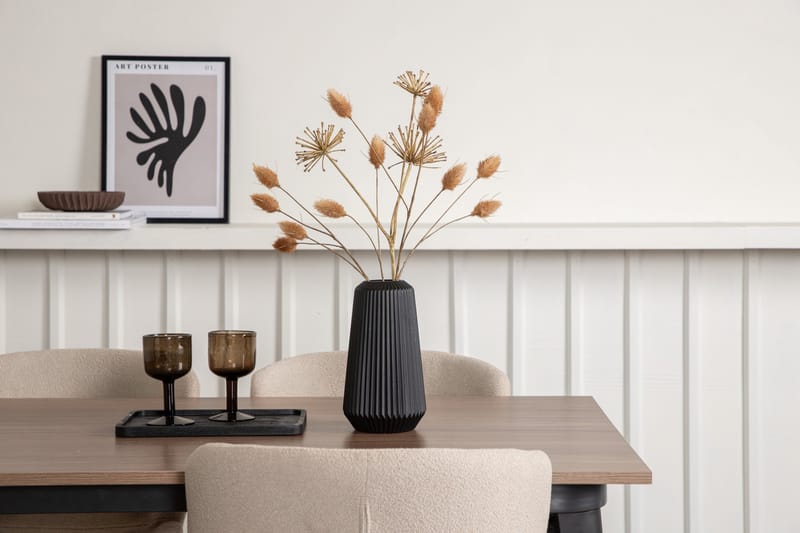 Tempe Matgruppe 140 cm Rektangulær med 4 Modesto stoler - Beige - Møbler - Bord - Spisegruppe