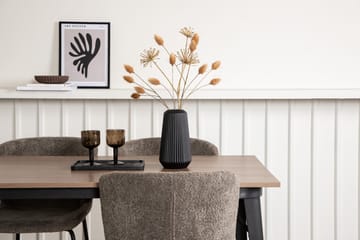 Tempe Matgruppe 140 cm Rektangulær med 4 Modesto stoler - Mørk grå - Møbler - Bord - Spisegruppe