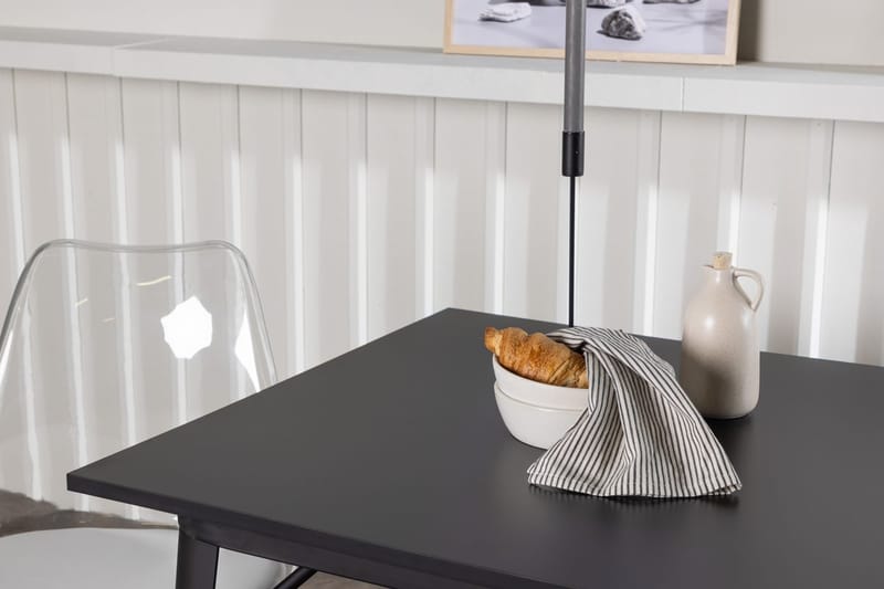 Tempe spisebord 80 cm med 2 Edvin spisestoler - Møbler - Bord - Spisegruppe