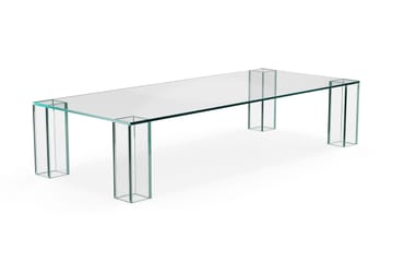 Tetsuya Sofabord 140 cm - Transparent - Møbler - Bord - Sofabord & salongbord