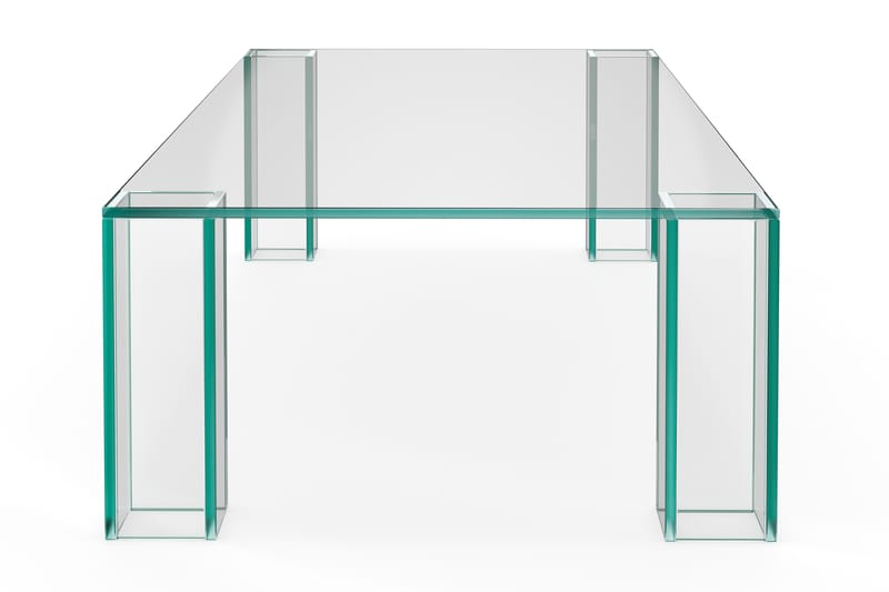 Tetsuya Sofabord 140 cm - Transparent - Møbler - Bord - Sofabord & salongbord