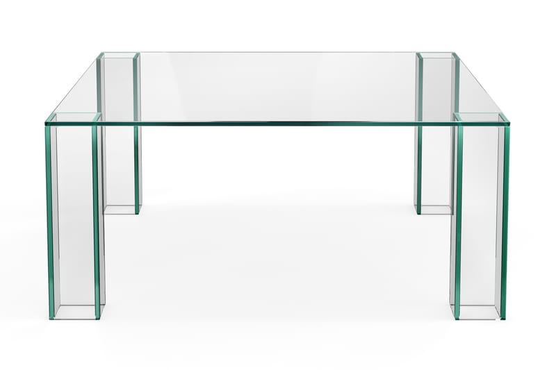 Tetsuya Sofabord 90 cm - Transparent - Møbler - Bord - Sofabord & salongbord