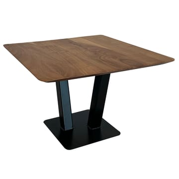 Thyris sofabord 60 cm kvadratisk - Varm brun og svart - Møbler - Bord - Sofabord & salongbord