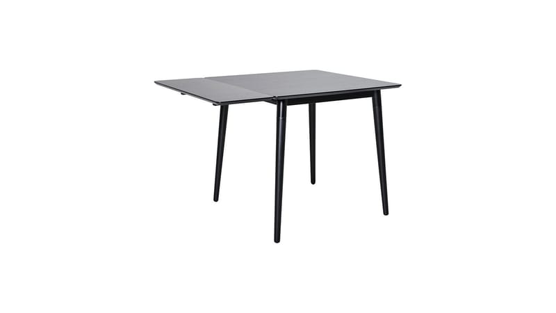 Tilleggsplate Errarp 80x80+30 cm - Svart ask melamin - Møbler - Bord - Spisebord & kjøkkenbord