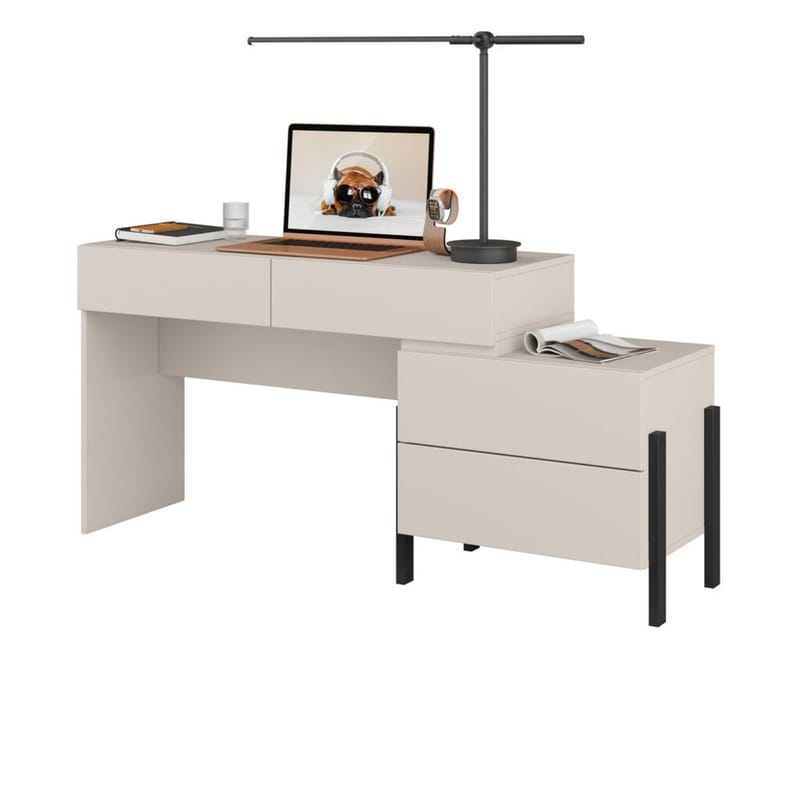 Toalettbord Jukon S med 4 skuffer - Møbler - Bord - Sminkebord & toalettbord