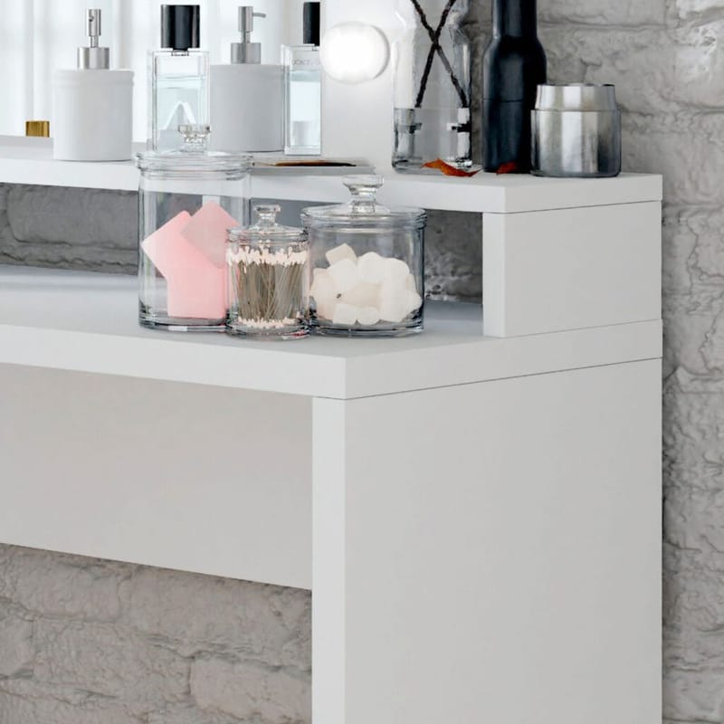 Toalettbord med speil Diva med 3 Skuffer - Møbler - Bord - Sminkebord & toalettbord