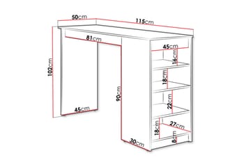 Torvik Barbord 50x115 cm - Beige - Møbler - Bord - Barbord & ståbord
