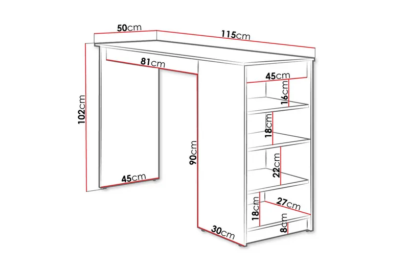 Torvik Barbord 50x115 cm - Beige - Møbler - Bord - Barbord & ståbord