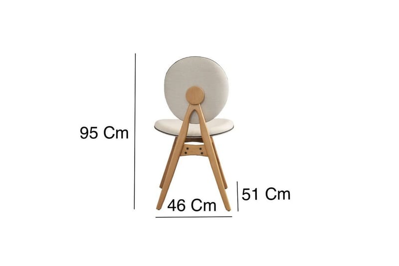 Touch Spisegruppe 160 cm Rektangulær - Natur - Møbler - Bord - Spisegruppe