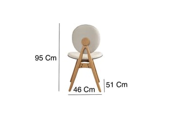 Touch Spisegruppe 160 cm Rektangulær - Natur - Møbler - Bord - Spisegruppe