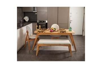Touch Spisegruppe 160 cm Rektangulær - Natur - Møbler - Bord - Spisegruppe