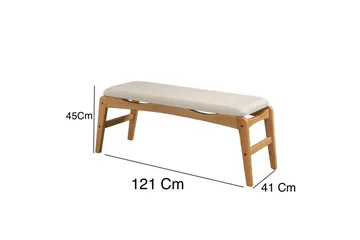 Touch Spisegruppe 160 cm Rektangulær - Natur - Møbler - Bord - Spisegruppe