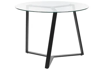 Triggiano Spisebord 100 cm - Svart - Møbler - Bord - Spisebord & kjøkkenbord