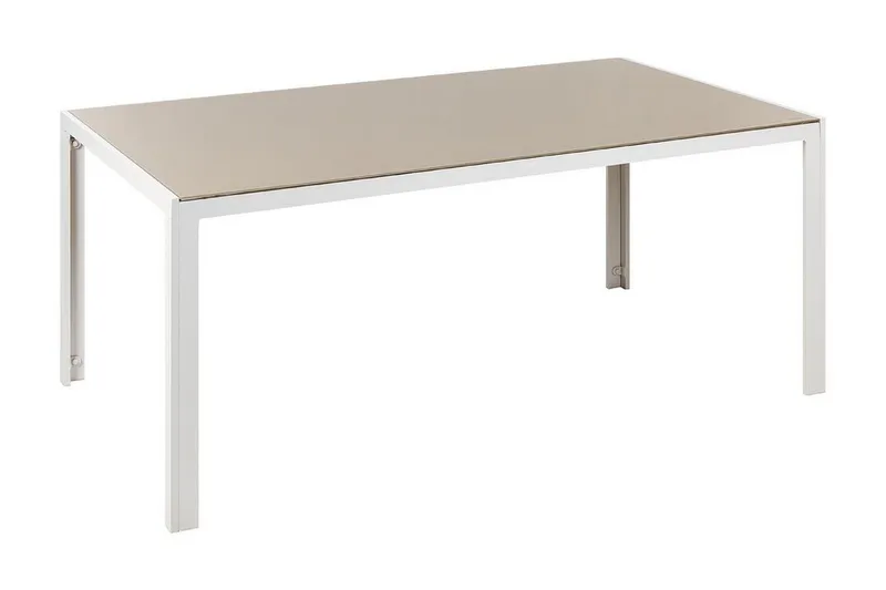 Tuiriz Spisebord 160x91 cm, Beige/Hvit