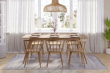 Tyrö Spisegruppe med 6 Tyrö Armstoler - Oak/Oak - Møbler - Bord - Spisegruppe