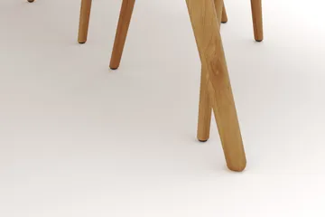 Tyrö Spisegruppe med 6 Tyrö Armstoler - Oak/Oak - Møbler - Bord - Spisegruppe