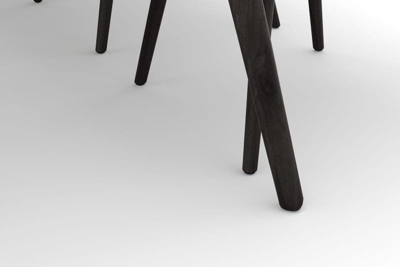 Tyrö Spisegruppe med 6 Tyrö Armstoler - Smoked Oak/Smoked Oak - Møbler - Bord - Spisegruppe