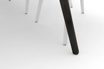 Tyrö Spisegruppe med 6 Tyrö Armstoler - Smoked Oak/White - Møbler - Bord - Spisegruppe