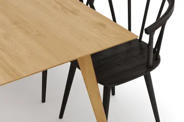 Tyrö Spisegruppe med 6 Tyrö Armstoler - Møbler - Bord - Spisegruppe