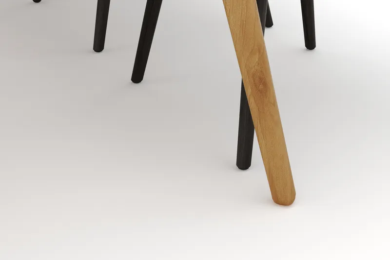 Tyrö Spisegruppe med 6 Tyrö Armstoler - Møbler - Bord - Spisegruppe