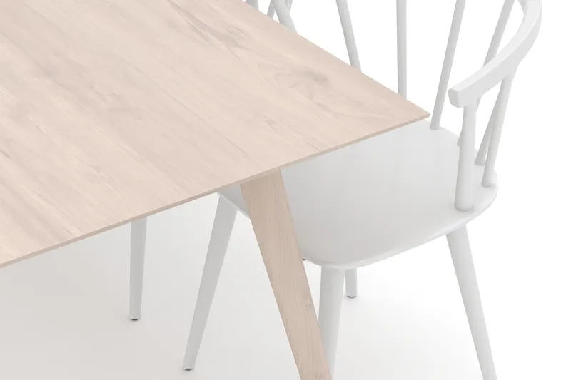 Tyrö Spisegruppe med 6 Tyrö Armstoler - Møbler - Bord - Spisegruppe