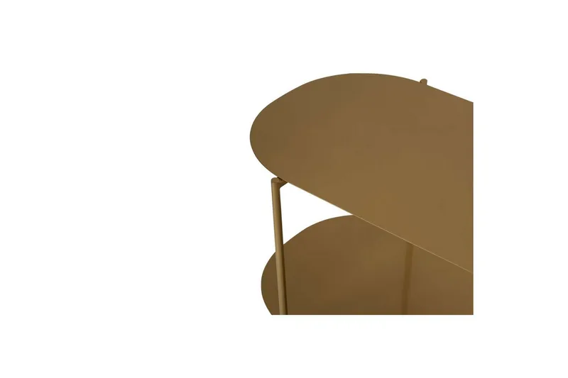 Ulvo Sofabord 100 cm - Gull - Møbler - Bord - Sofabord & salongbord