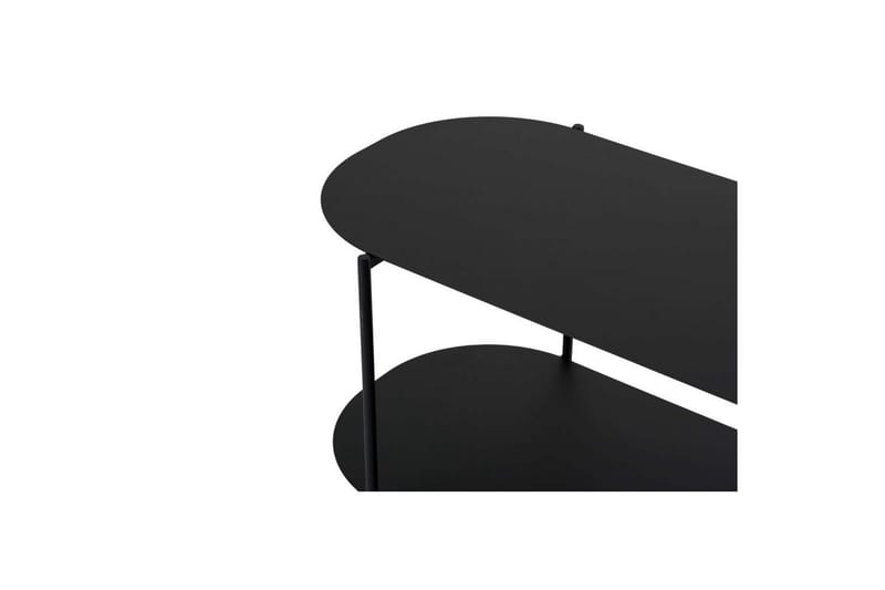 Ulvo Sofabord 100 cm - Svart - Møbler - Bord - Sofabord & salongbord