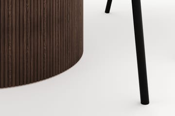 Uppveda Rundt Spisebord 120 cm med 4 Berit Stoler - Brun - Møbler - Bord - Spisegruppe