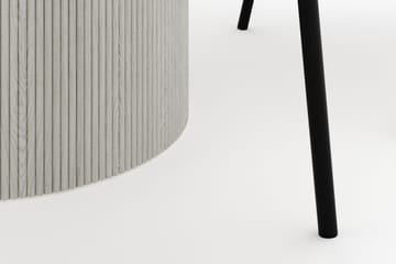 Uppveda Rundt Spisebord 120 cm med 4 Berit Stoler - Hvit - Møbler - Bord - Spisegruppe