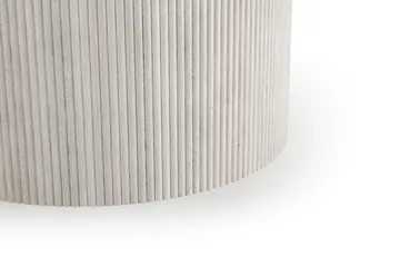 Uppveda Spisebord 120 cm Rundt - Hvit - Møbler - Bord - Spisebord & kjøkkenbord