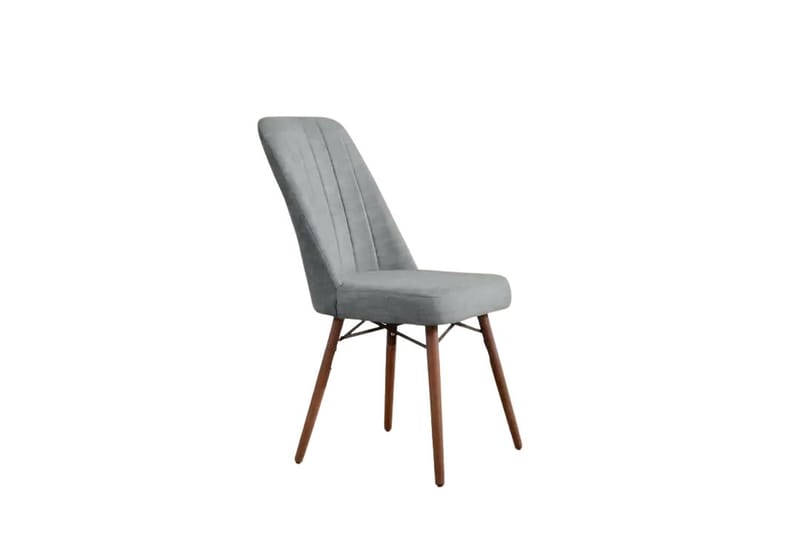 Uttrekkbart spisebord- og stolsett (7 deler) Homitis Lidyana (130 x 76 x 80 cm) Grå - Møbler - Bord - Spisegruppe