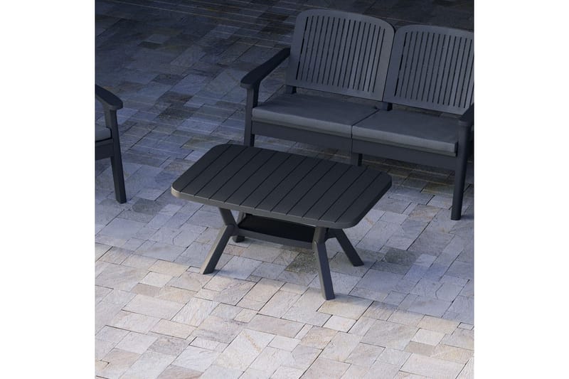 Uvudhulash Stuebord 52,5 cm - Antrasitt/Kulfarget - Møbler - Bord - Sofabord & salongbord