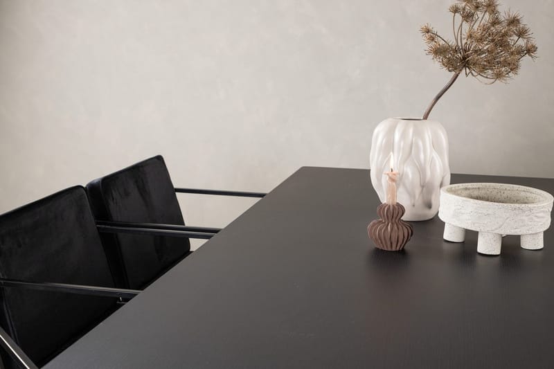 Vail spisebord 200 cm med 6 Richmond spisestoler - Møbler - Bord - Spisegruppe